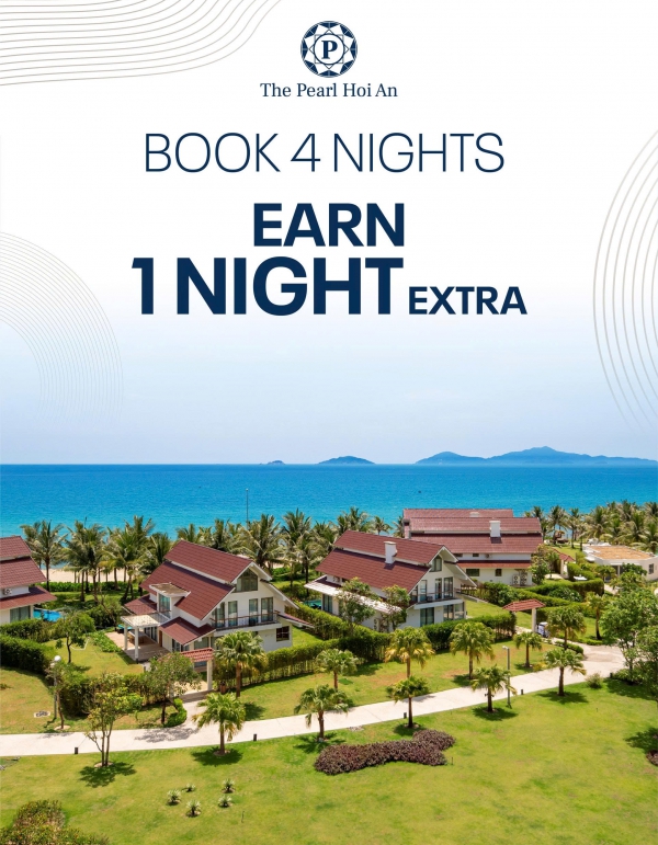 Book 4 Nights - Earn 1 Night Extra