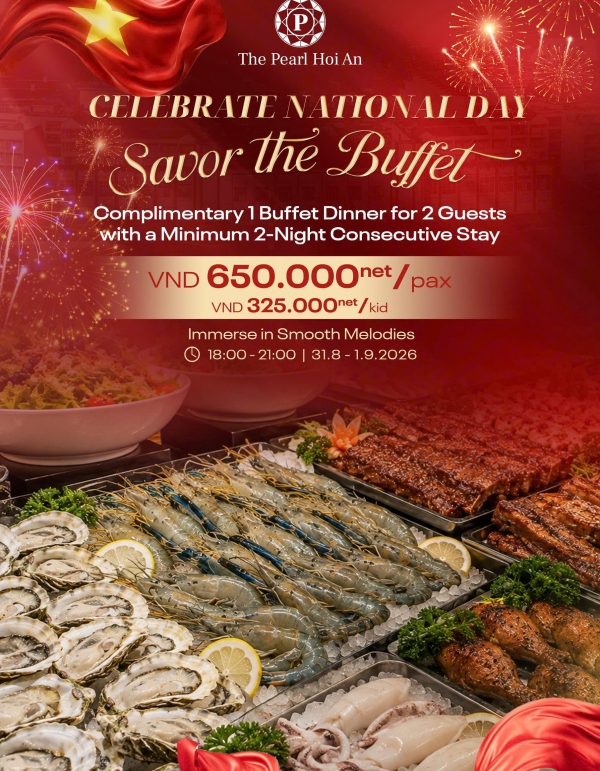 CELEBRATE NATIONAL DAY WITH THE ULTIMATE BUFFET & LIVE MUSIC