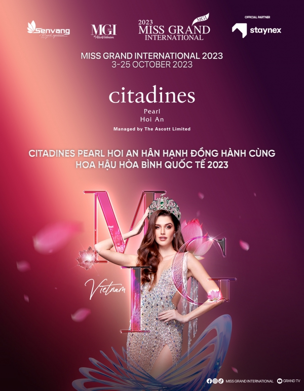 The Pearl Hoi An is honored to accompany Miss Grand International 2023