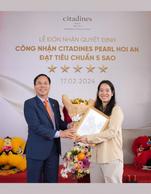 The Pearl Hoi An Is Officially Recognized As A 5-Star Resort By The Vietnam National Authority Of Tourism