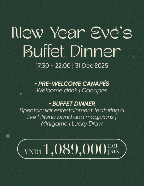 NEW YEAR EVE'S BUFFET DINNER | ĐÓN NĂM MỚI 2026 TẠI THE PEARL HOI AN