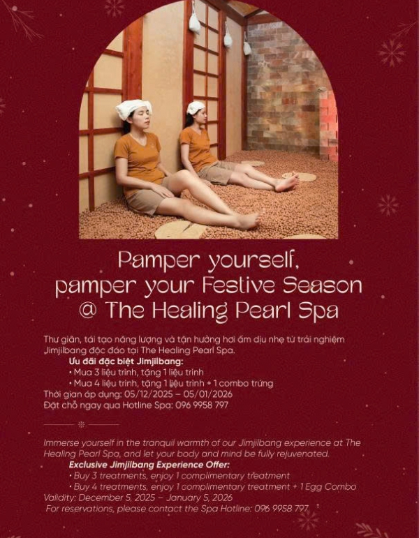PAMPER YOURSELF, PAMPER YOUR FESTIVE SEASON