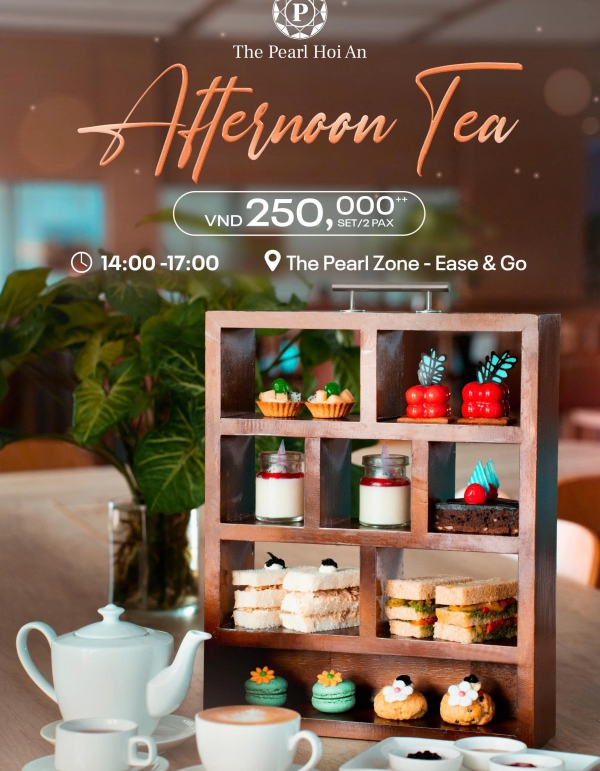 Special Afternoon Tea Offer At The Pearl Hoi An