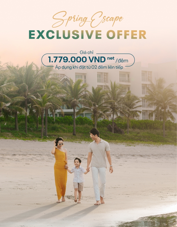 리조트 오퍼: “Spring Escape Exclusive Offer”