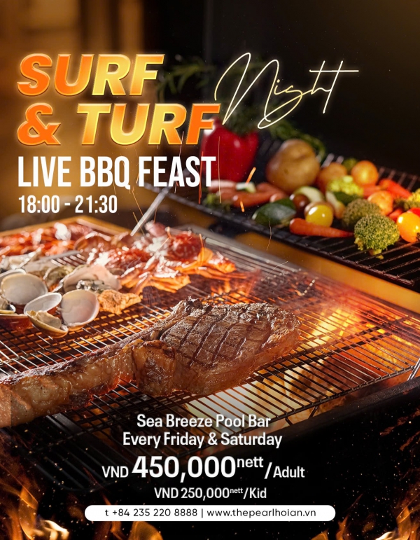 Surf & Turf Night - Live BBQ Feast