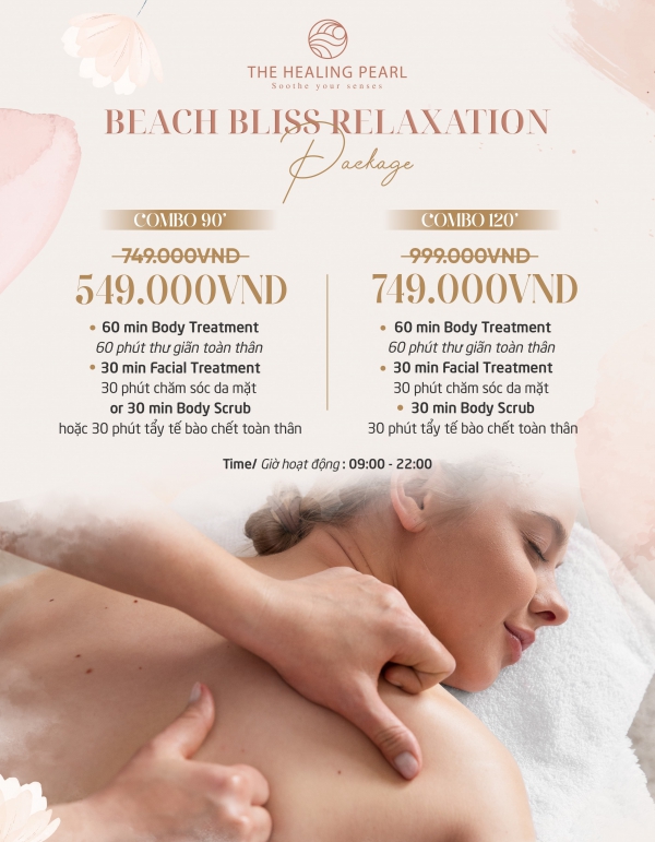 Ưu Đãi Spa: Beach Bliss Relaxation Package
